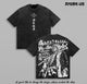 Kenpachi Zaraki Thousand-Year Blood War Bleach Captain Shirt Vintage Washed Anime Tee Soul Reaper Captain Graphic Shirt