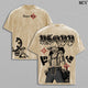 Usopp Washed Tee – Sniper King One Piece Anime Manga Sogeking Graphic Double Printed T-Shirt, Menswear Heavy Cotton Unisex Oversize Vintage Streetwear Sniper Edition
