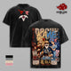 Launchh Master Roshi DBZ Kame Sennin Vintage Washed T-Shirt | Classic Anime Graphic Tee | Kame House Streetwear Oversized Shirt