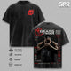 Gears of War V.2 Graphic Tee Marcus Fenix Vintage Washed Shirt Unisex Streetwear Gamer Merch Lancer Assault Tee Dominic Santiago T-Shirt Gift for Gaming Lovers Gears of War Fans