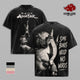 Aang Avatar T-Shirt, Appa Graphic Tee, Vintage Washed Anime Shirt, Oversized Heavyweight Cotton T Shirt, Streetwear Manga Graphic Tee