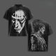 Anime BLEACH Zaraki Kenpachi Printed Tee Men Women Vintage Washed T-shirts