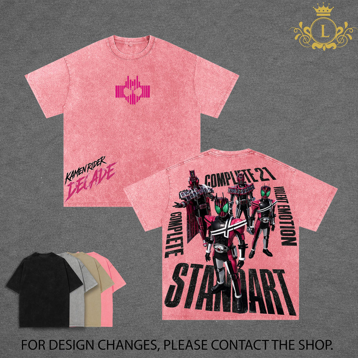 Kamen Rider Decade Vintage Washed Tee, Tokusatsu Inspired Streetwear, Retro Superhero Graphic Tee, Heavyweight Cotton Oversized Shirt, Dark Aesthetic Manga Apparel, Unisex Anime Streetwear, Vintage Hero Graphic Tee, Trending Streetwear 2026