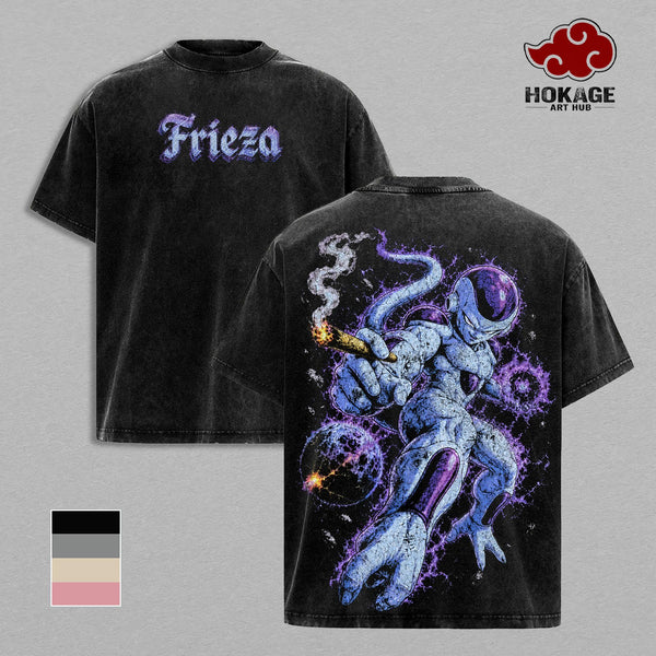 Frieza DBZ T-Shirt Tank Top Hoodie Sweatshirt, Final Form Purple Aura Graphic Tee, Back Print Vintage 90s Anime Shirt, Anime Hoodie, Anime Sweater, Anime Tank Top, DBZ Streetwear, Unisex Distressed Tee, Merch For Men & Women
