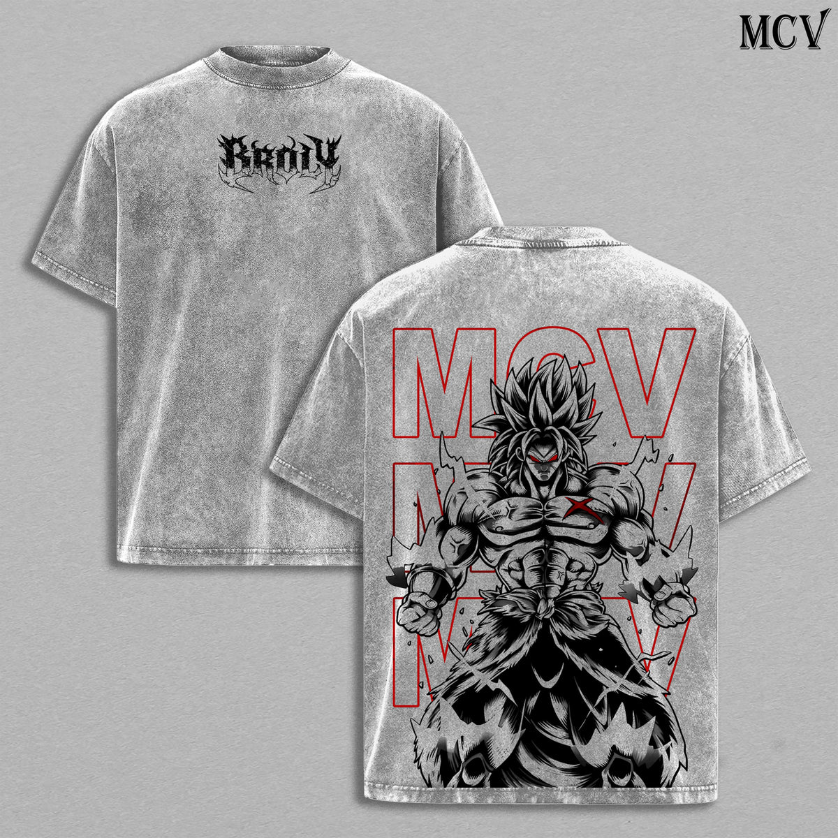 Broly DBZ Tee – Broly Vintage Washed T-Shirt | Legendary Super Saiyan | Berserk Saiyan Anime Manga Graphic Tee | Heavy Cotton Unisex Oversized Streetwear Top