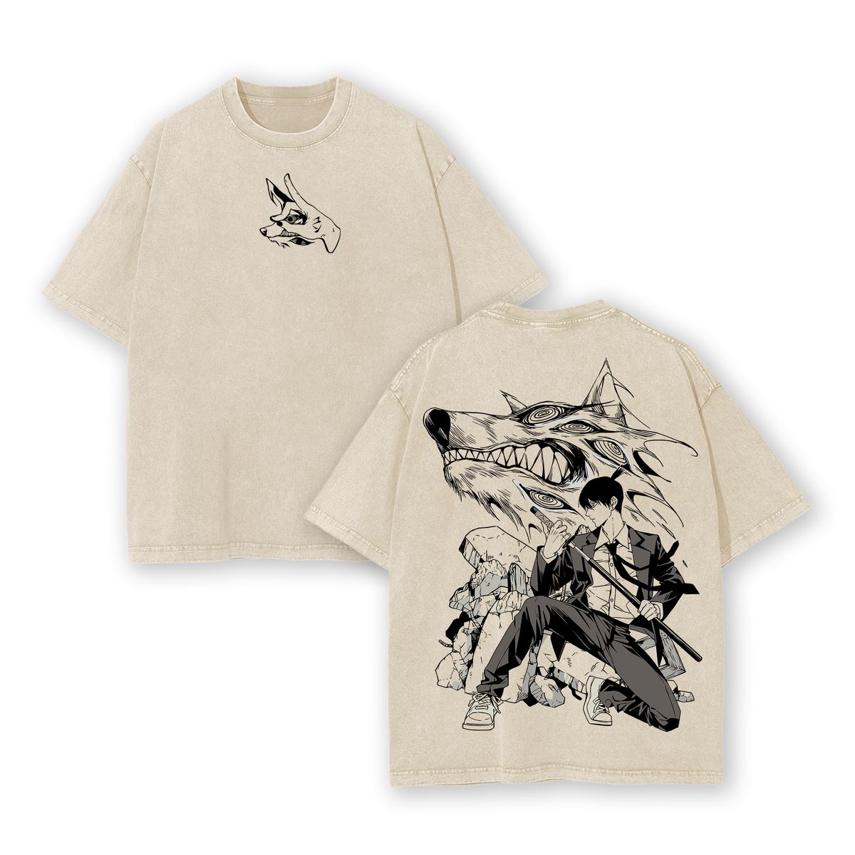 Aki Hayakawa x Kon Tee Washed