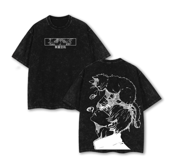 Jujutsu Kaisen Satoru Gojo T-Shirt - The Honored One Gojo JJK Acid Wash