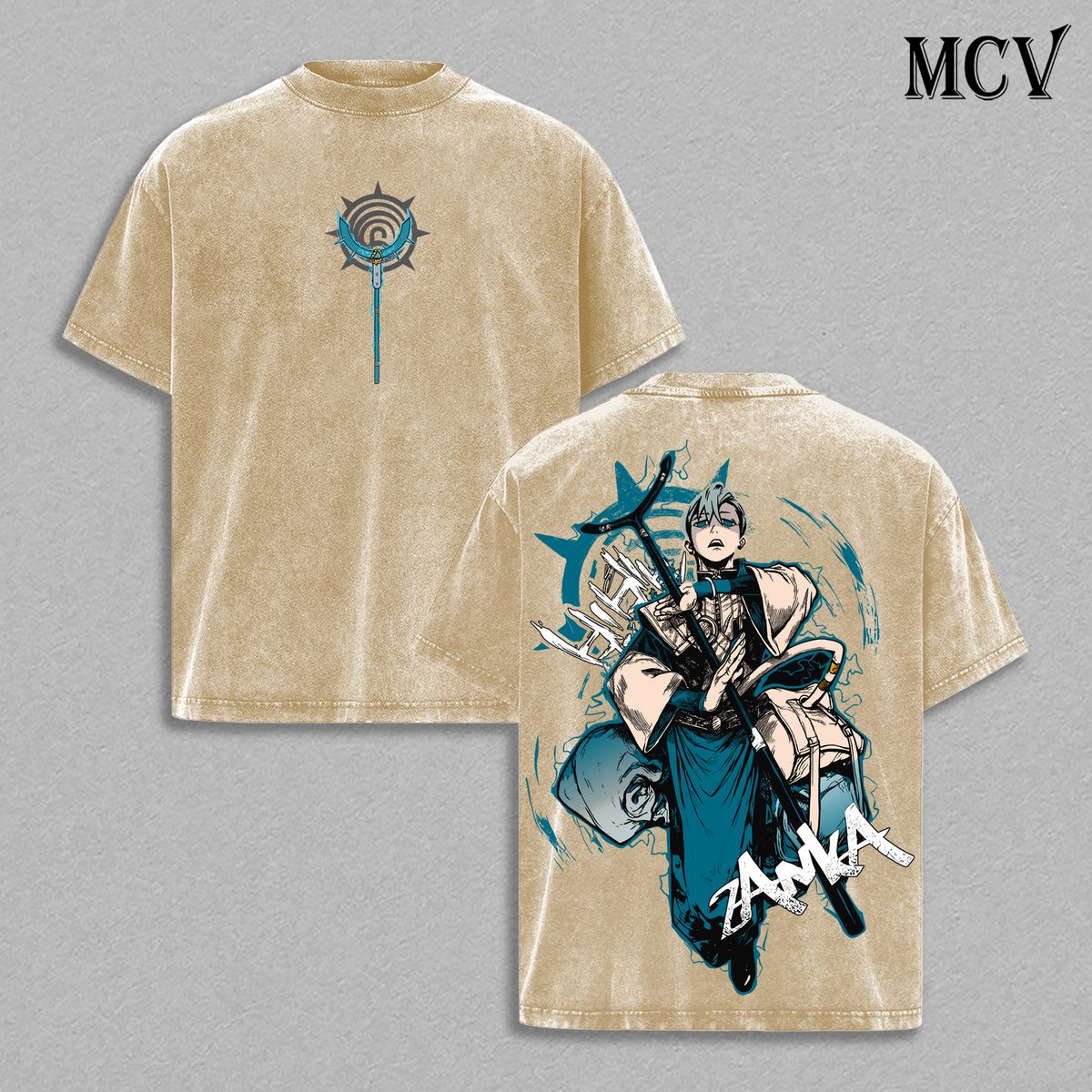 Zanka Nijiku Gachiakuta T-Shirt, Trash World Anime Tee, Grunge Power Graphic Vintage Washed Tee