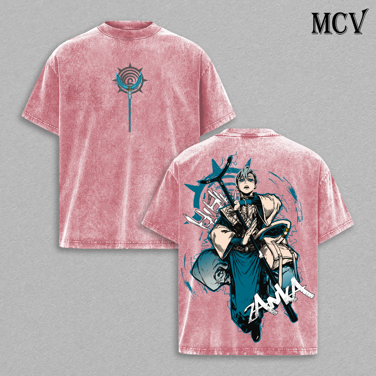 Zanka Nijiku Gachiakuta T-Shirt, Trash World Anime Tee, Grunge Power Graphic Vintage Washed Tee