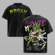 Broly T-shirt 2 Version, DBZ Movie Merch, Legendary Super Saiyan Graphic, Vintage Washed Anime Tee, Oversize Heavyweight, Gift for Anime Fans