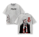 Makima Chainsaw Man Tee Washed – Pochita’s Heart & Denji’s Heart