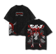 Red-Haired Shanks Oversized Tee, Washed Vintage One Piece T-Shirt