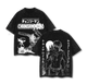 Denji x Reze Chainsaw Man Tee Washed