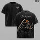 Kurosaki Ichigo Bleach Tee – Ichigo Kurosaki Vintage Washed T-Shirt | Bankai Tensa Zangetsu | TYBW The Calamity Anime Manga Graphic Tee | Heavy Cotton Unisex Oversized Streetwear Top