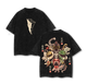 'Four Symbols' Power Rangers x Mighty Morphin x Samurai Rangers x Super Sentai Washed T-Shirt
