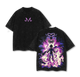 "Majin Vegeta" Dragon Ball Z Retro Vintage Unisex Oversize Anime Manga Acid Washed Lightweight Cotton T-shirt