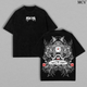 Control Devil Makima – Chainsaw Man Vintage Washed Anime Graphic T-Shirt Japanese Manga Streetwear