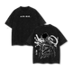 Sung Jin-Woo Solo Leveling Tshirt Vintage Oversized Anime