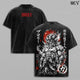 Broly DBZ Washed Tee, SuperSaiyan Berserker Anime Graphic Double Printed Shirt, Menswear Heavy Cotton Unisex Oversized Vintage Battle Beast Streetwear Top