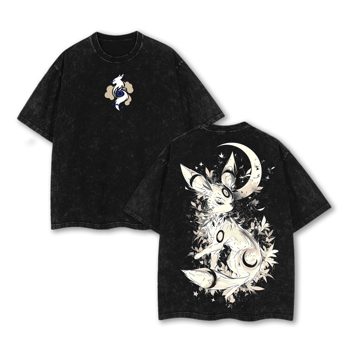 Umbreon Pokemon Washed T-Shirt