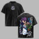 Trunks DBZ Anime Graphic Tee Vintage Washed Shirt Unisex Streetwear Capsule Corp Anime Shirt Future Trunks Sword Tee Dragon Ball Z Anime Clothing Gift for Anime Lovers Fans