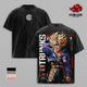 Trunks DBZ T-Shirt, Future Trunks Capsule Corp Graphic Tee, Back Print Vintage 90s Anime Shirt, Graphic Tees Men, Trendy Tshirts, Men's T Shirts, DBZ Streetwear, Unisex Cotton Distressed Tee, Merch For Men, Men Fashion Graphic Tee