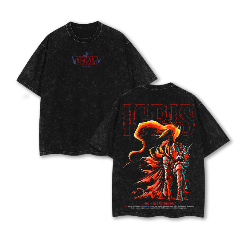 Iris v.1 - Solo Leveling Washed T-Shirt