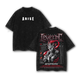 Igris Solo Leveling Vintage Washed Oversized Tee – Shadow Knight Heavy Cotton Anime Streetwear T-Shirt