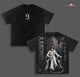 Espada Beach V7 Anime Double Printed Vintage Washed Tee Unisex Oversize Heavyweight Cotton T-shirt for Anime Fans and Lovers