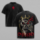 Ainz Ooal Gown - Overlord Anime Double Printed Vintage Washed Tee