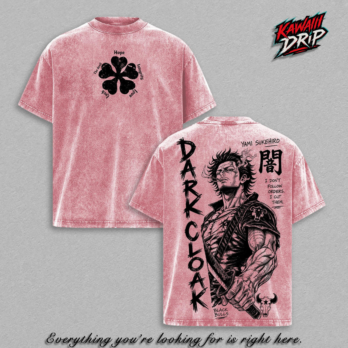 Yami Sukehiro Black Clover T-Shirt, Dark Magic Captain Graphic Tee, Black Bulls Anime Shirt, Anime Streetwear Tee, Vintage 90s Graphic Shirt, Yami Back Print T-Shirt, Unisex Cotton Graphic Tee, Trendy Streetwear Apparel, Soft Cotton Casual T-Shirt