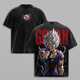 ''Gohann'' DBZ Vintage Washed T Shirt, Beast ''Gohan'' Anime Graphic Tee, Oversized Heavyweight Cotton Streetwear Top Tshirt, Gift for DBZ Fans Men & Women