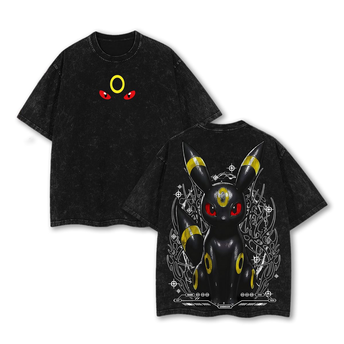 Umbreon V.1 Pokemon Washed T-Shirt