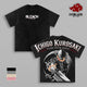 Ichigo Kurosaki Bleach T-Shirt, Blood Chain Bankai Anime Graphic Tee, Soul Reaper Manga Shirt, Back Print Vintage Anime Shirt, Graphic Tees Men, Trendy Tshirts, Men’s T Shirts, Bleach Streetwear, Unisex Cotton Distressed Tee, Anime Merch