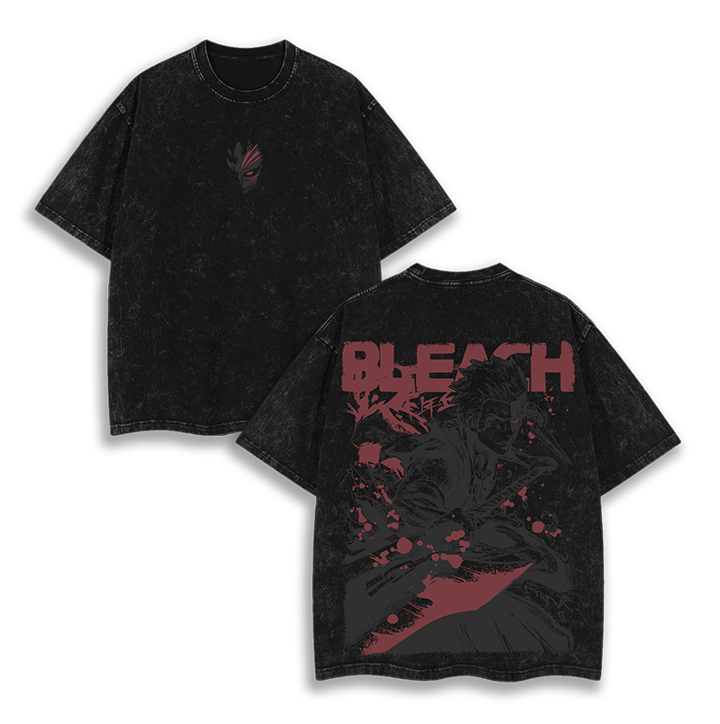 Ichigo Kurosaki Bleach Washed T-Shirt