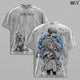 Frieren Beyond Journey’s End Anime Graphic Tee, Frieren Fern Himmel Emotional Manga Shirt, Pastel Pink Vintage Washed Anime T-Shirt, Melancholic Fantasy Anime Unisex Streetwear Tee, Soft Aesthetic Anime Art Oversized T-Shirt