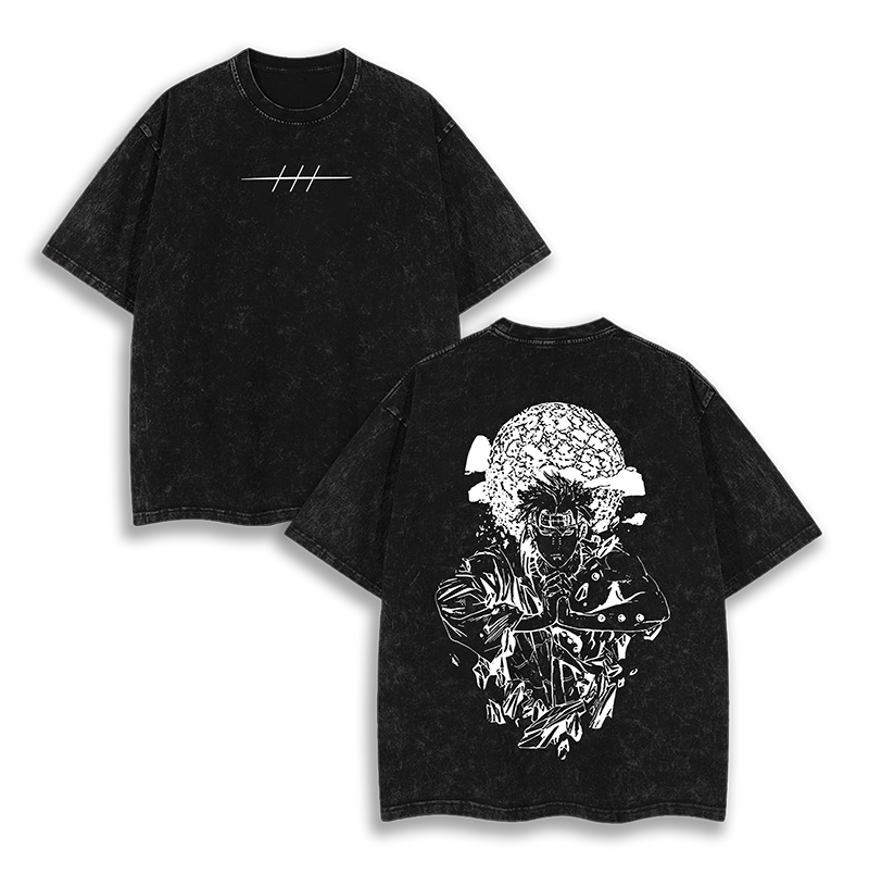 PAIN Naruto  Anime Washed T-Shirt