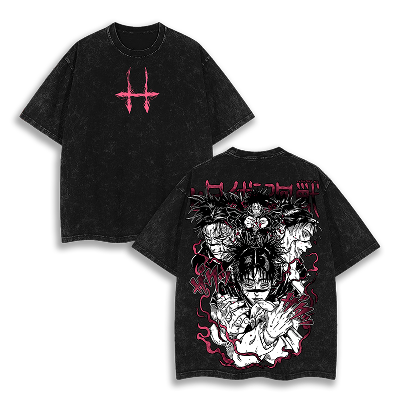 Choso Kamo Jujutsu Kaisen Washed T-Shirt