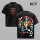 Edward & Alphonse Elric Fullmetal Alchemist Washed T-Shirt, Vintage Anime Oversized Tee