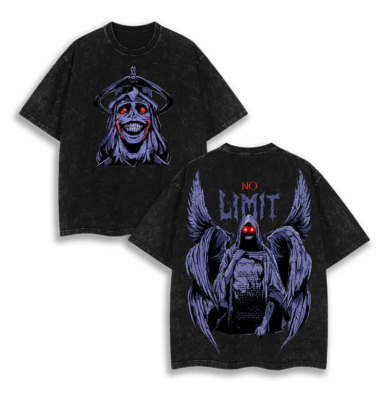 Statue Of God  - Solo Leveling Anime Washed T-Shirt