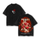 Gaara - Narutoo Anime Double Printed Vintage Washed Tee Unisex Oversize Anime Manga Washed Heavyweight Cotton T-shirt, Gift For Anime Fan