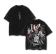 Ichigo Hollow Form Bleach Anime Shirt, Vintage Washed Oversized Graphic Tee