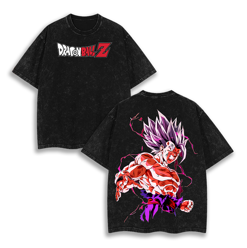 Goku Ultra Instinct  Dragon Ball Z Washed T-Shirt