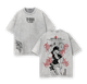 Toji Fushiguro Tee Washed – Jujutsu Kaisen: Execution The Shibuya Incident × Culling Game Prelude Vintage Oversized Heavy Cotton Double Printed Front & Back Anime Manga T-Shirt, Retro Unisex Streetwear Battle Scene Edition, JJK Sorcerer Killer Graphic Top