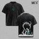 Shinra Kusakabe T-Shirt, Fire Force Anime Tee, Devil Footprints Graphic Vintage Washed Tee