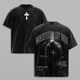 Warrior Of God Christian Knight Vintage Washed T Shirt / Sweatshirt / Hoodie Faith Based Streetwear Armor Of God Graphic Tee Heavy Cotton Unisex Jesus Believer Religious Gospel Apparel Justified By Faith Sola Fide Style