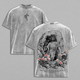 He Is Risen Easter Jesus Vintage Washed Oversized T-Shirt, Resurrection Christian Graphic Tee, Heavy Cotton Unisex Faith Streetwear, Religious Easter Sunday Shirt Gift for Believers