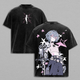 Rei Ayanami Cybercore shirt - Neon Genesis Evangelion Anime Vintage Washed Tee