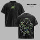 zzTeenage Mutant Ninja Turtles Shirt Retro Vintage Limited Edition Raven Wash Tee Menswear Clothes 100% Premium Cotton Soft Top Classic Apparel