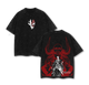 Ichigo Hollow Form Bleach Vintage Washed Tee, Anime Shinigami Graphic T-Shirt